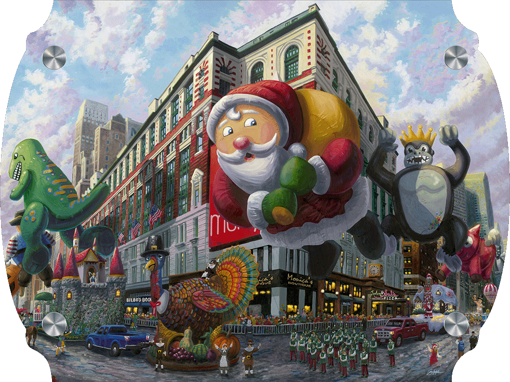 Thanksgiving in New York Acrylic Wall Art & Home Decor