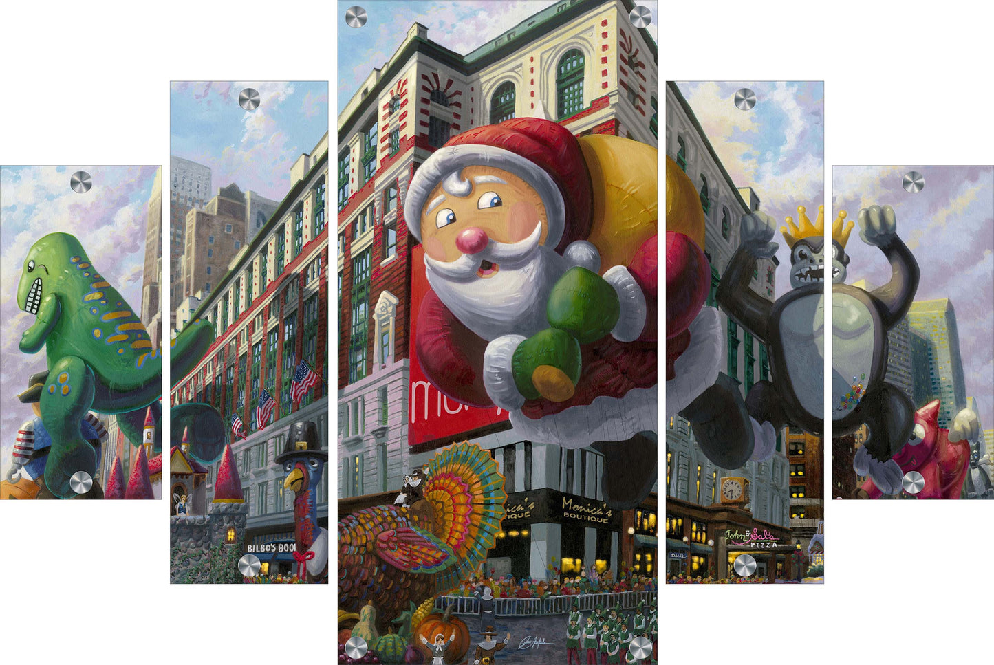 Thanksgiving in New York Acrylic Wall Art & Home Decor