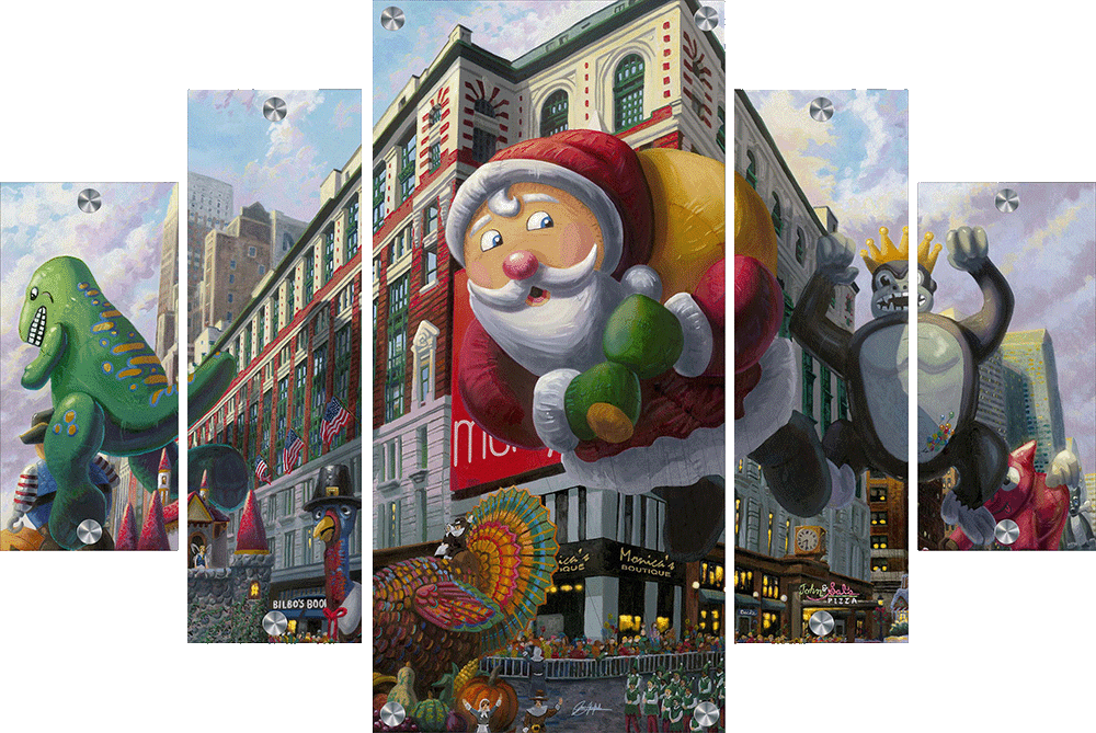 Thanksgiving in New York Acrylic Wall Art & Home Decor