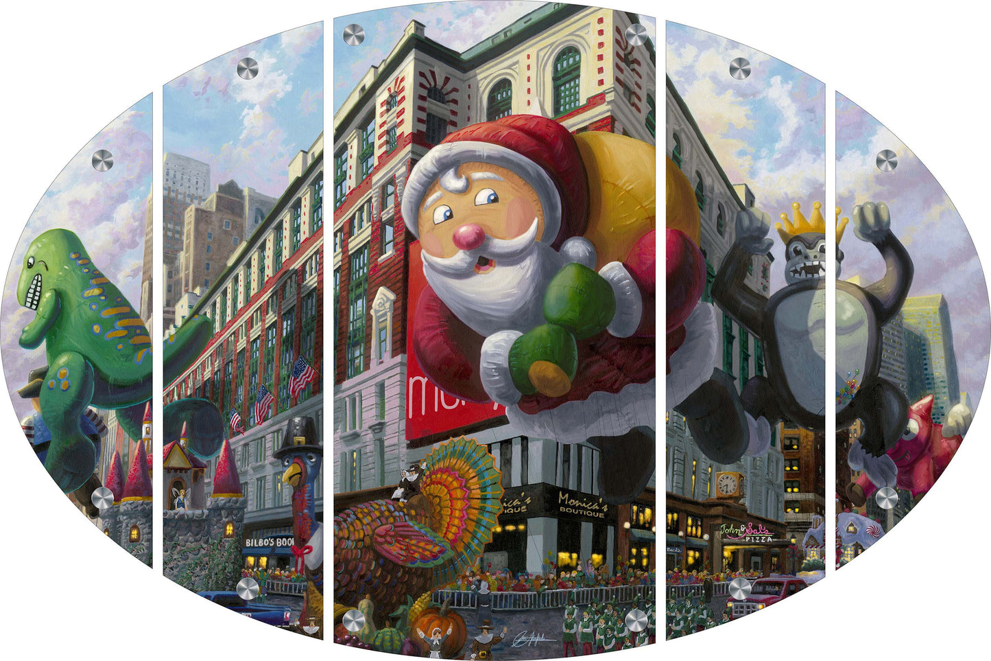 Thanksgiving in New York Acrylic Wall Art & Home Decor