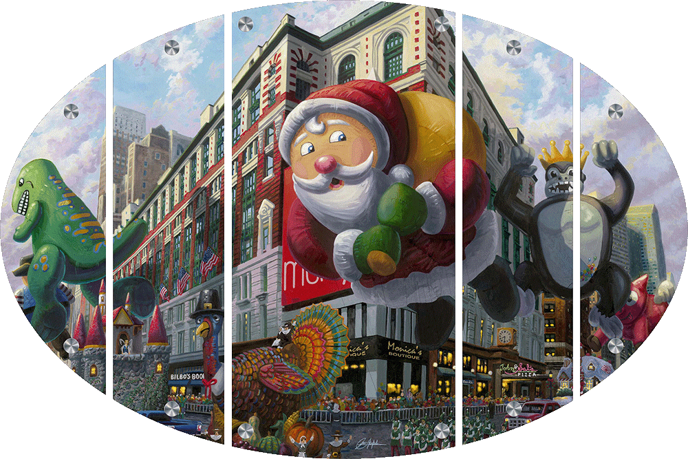 Thanksgiving in New York Acrylic Wall Art & Home Decor