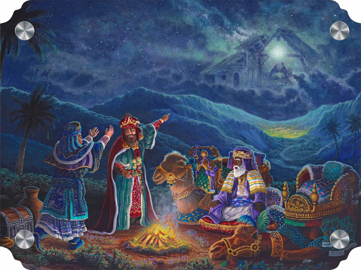 The Three Wisemen Acrylic Wall Art & Home Decor