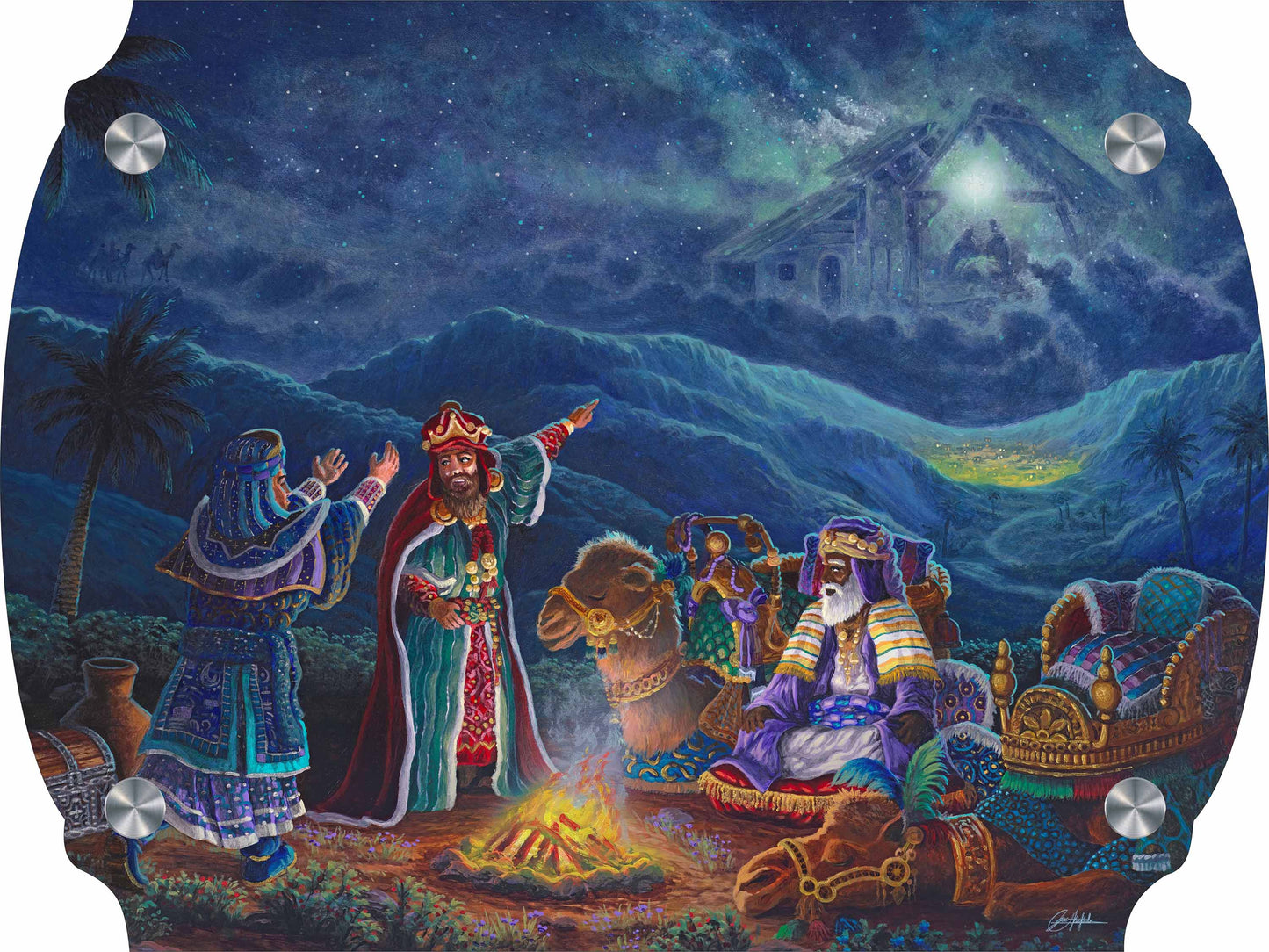 The Three Wisemen Acrylic Wall Art & Home Decor