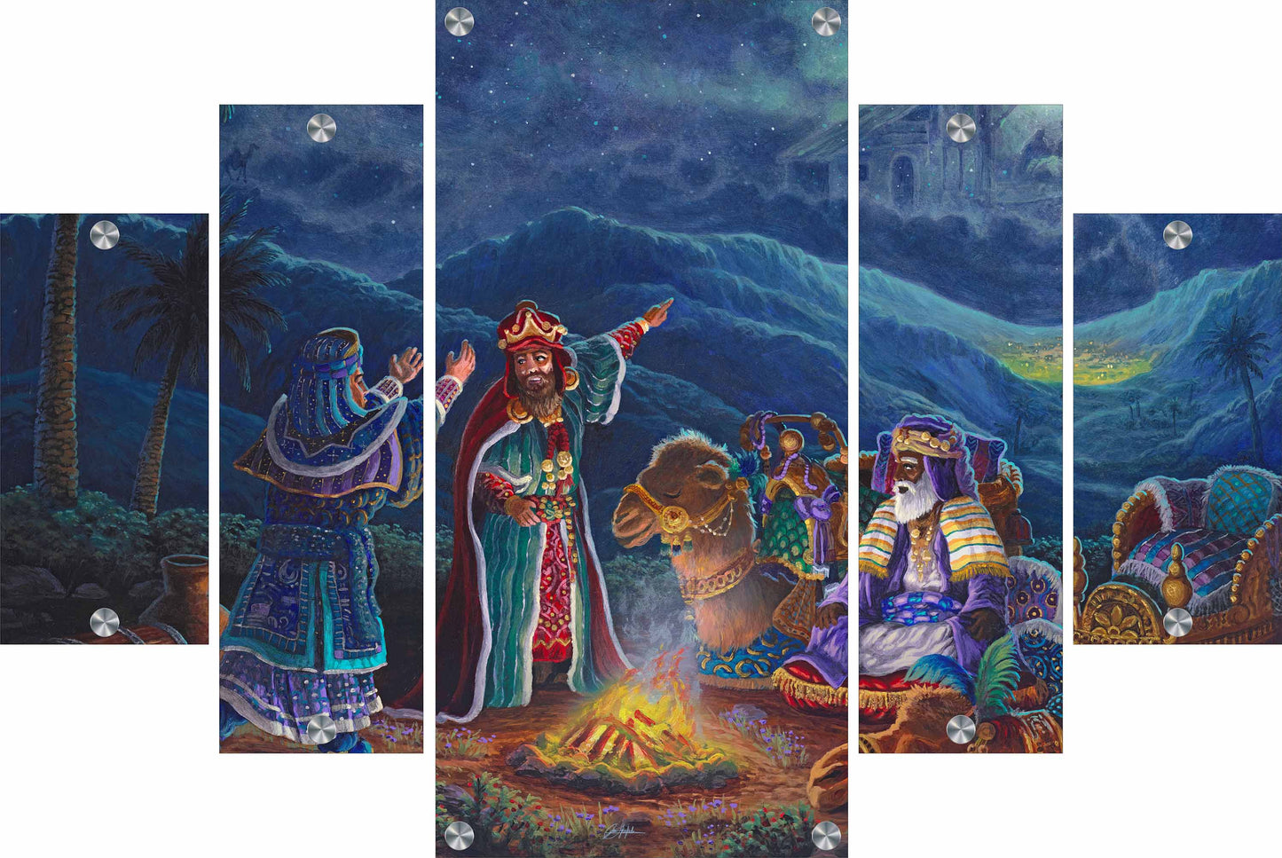 The Three Wisemen Acrylic Wall Art & Home Decor