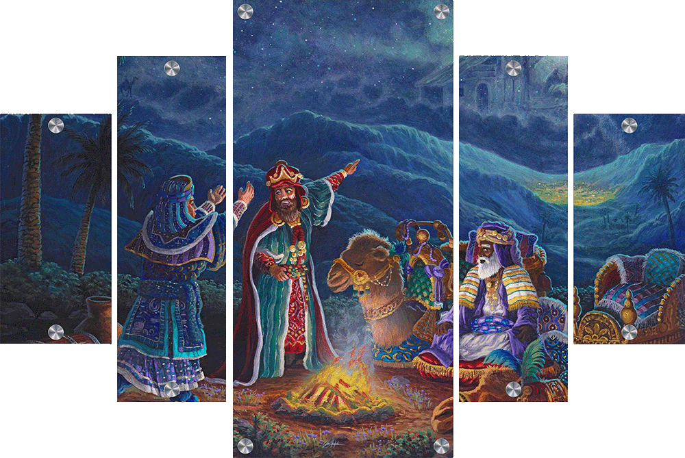 The Three Wisemen Acrylic Wall Art & Home Decor