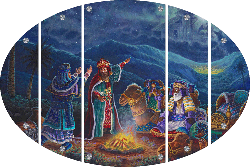 The Three Wisemen Acrylic Wall Art & Home Decor