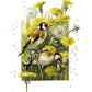 Wishing for a Goldfinch Acrylic Wall Art & Home Decor