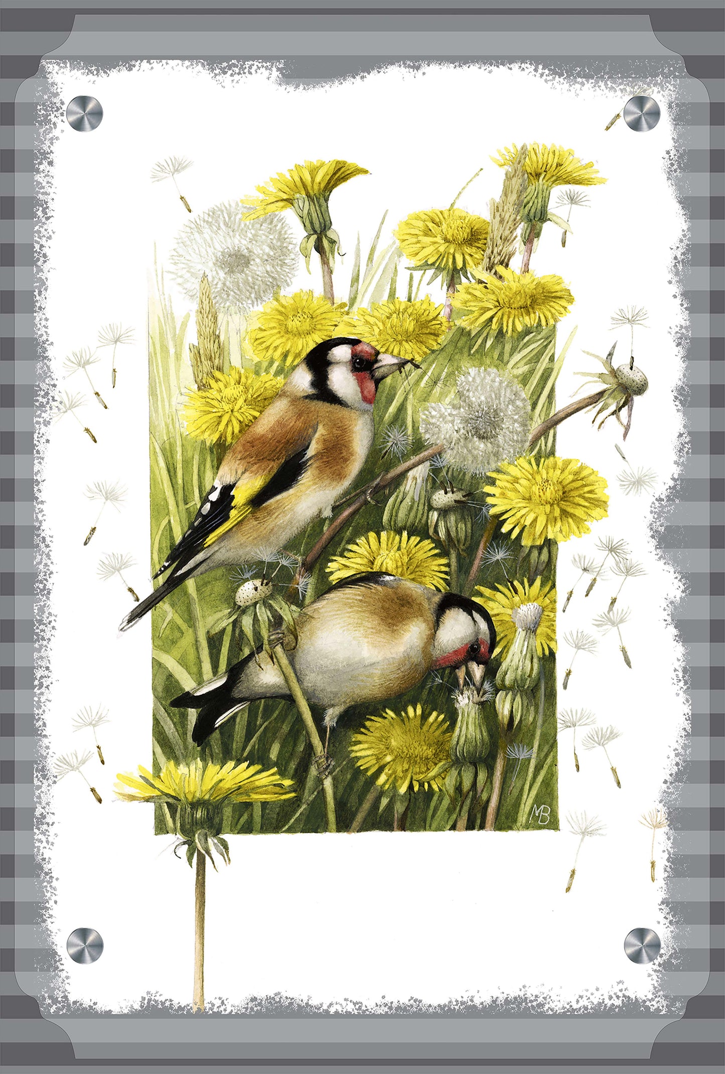 Wishing for a Goldfinch Acrylic Wall Art & Home Decor