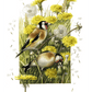 Wishing for a Goldfinch Acrylic Wall Art & Home Decor