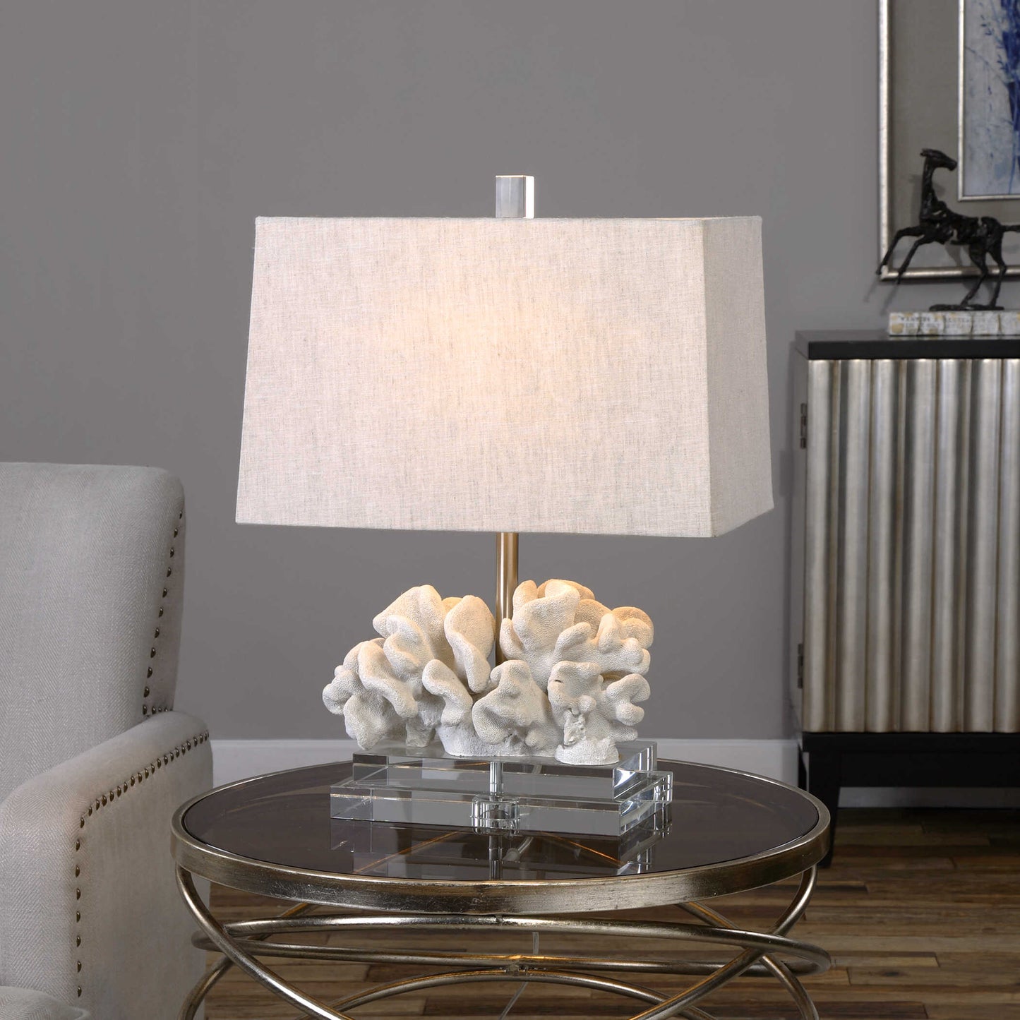 Coral Sculpture - Table Lamp