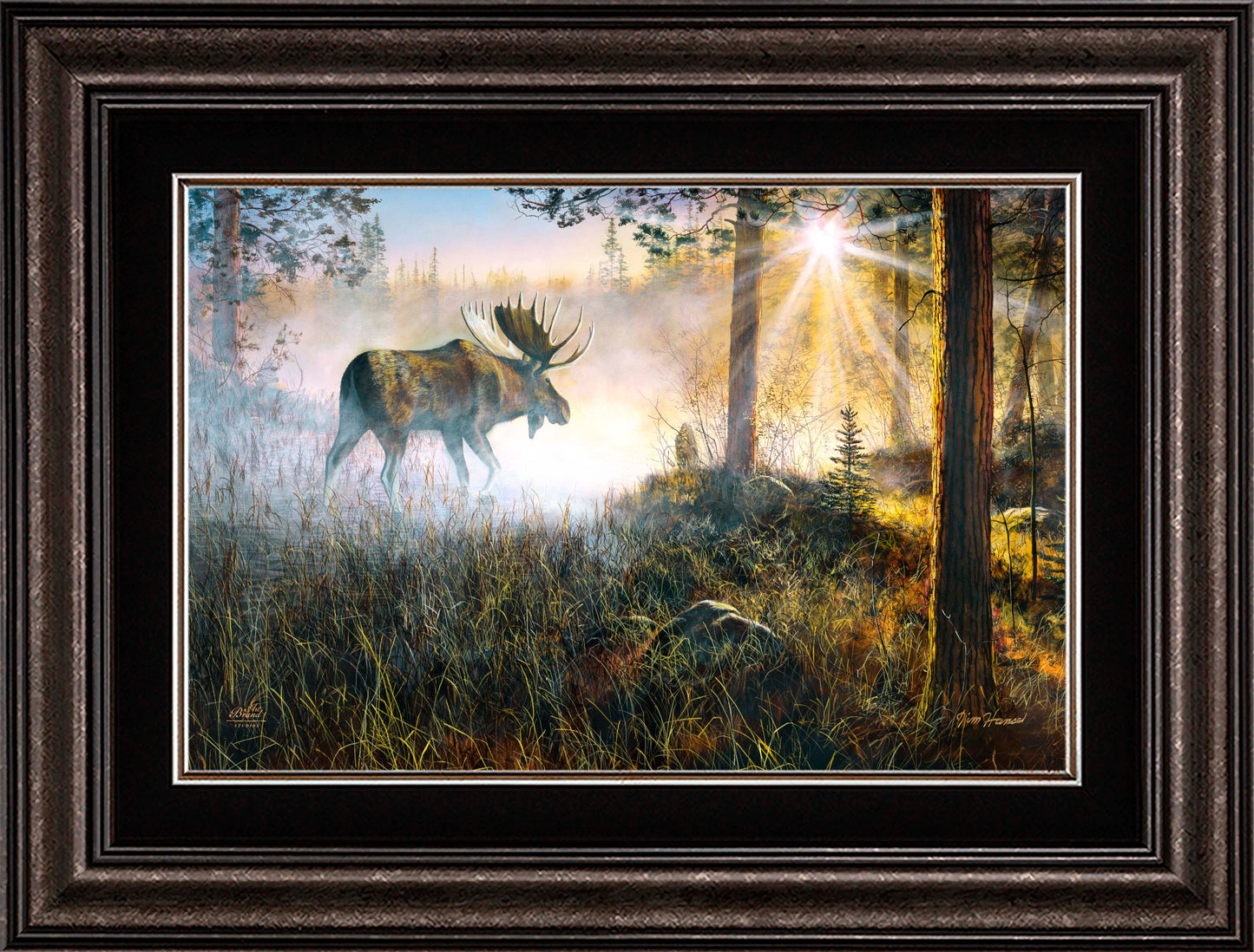 Walk In The Mist - Limited Edition Canvas