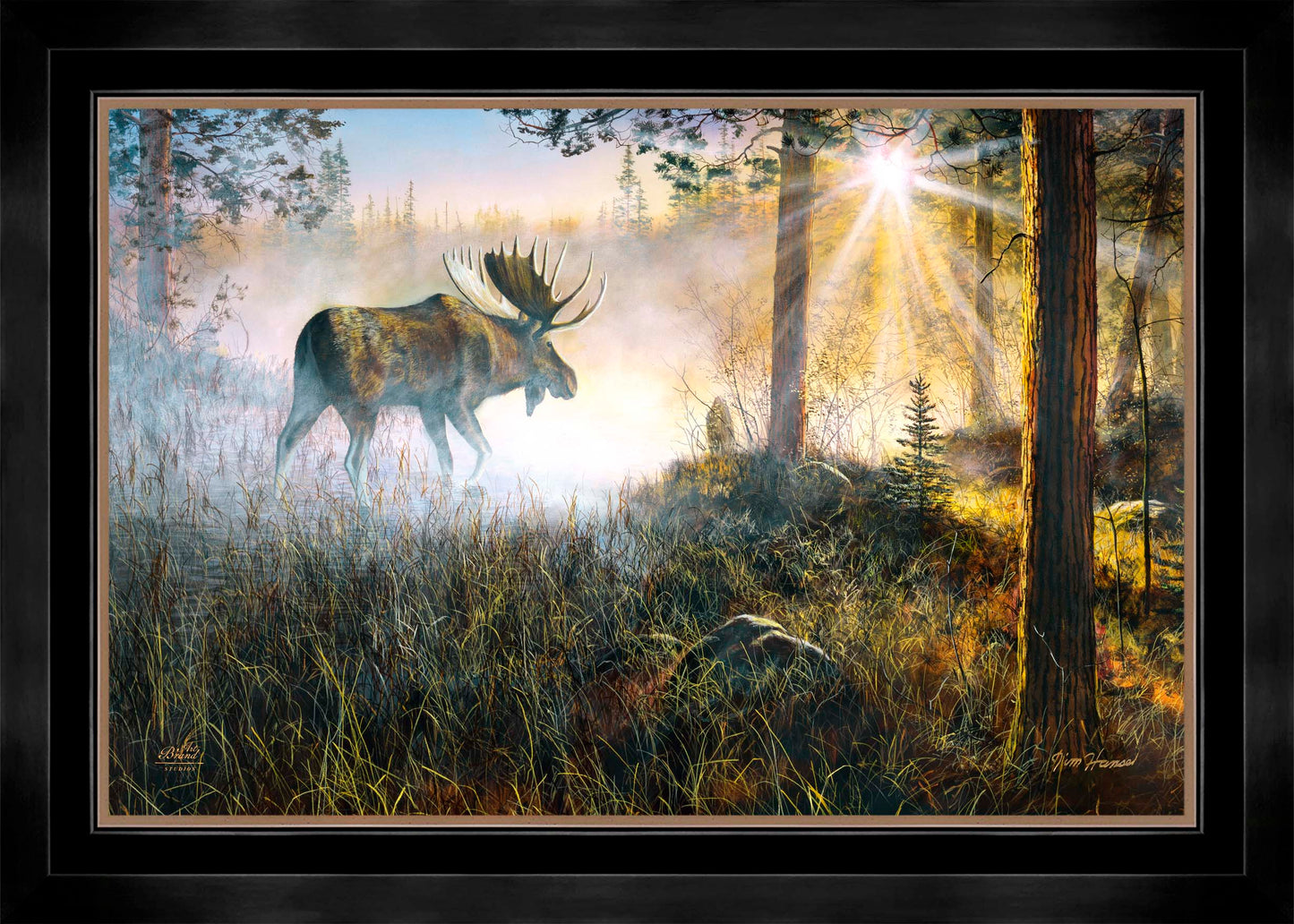 Walk In The Mist - Limited Edition Canvas