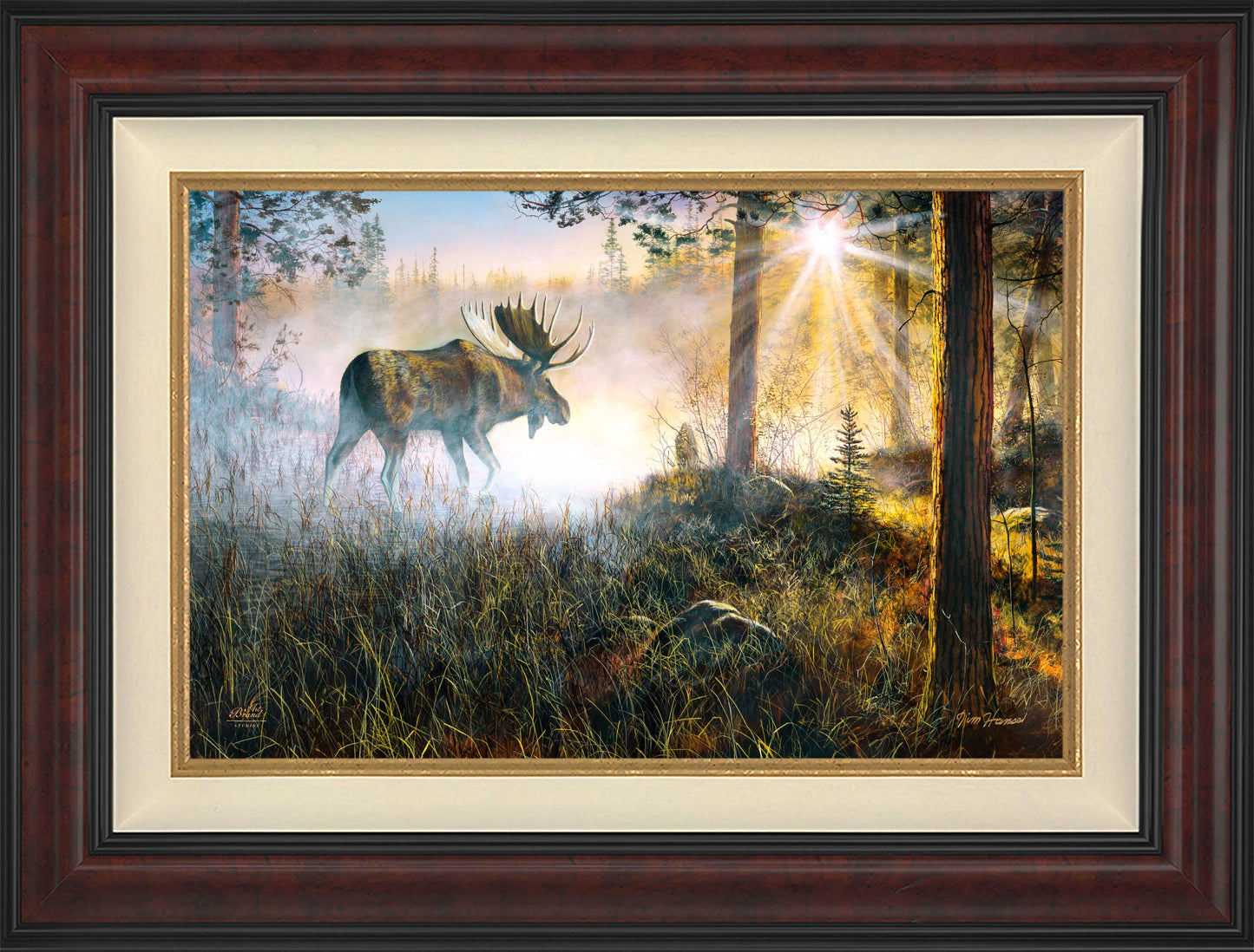 Walk In The Mist - Limited Edition Canvas