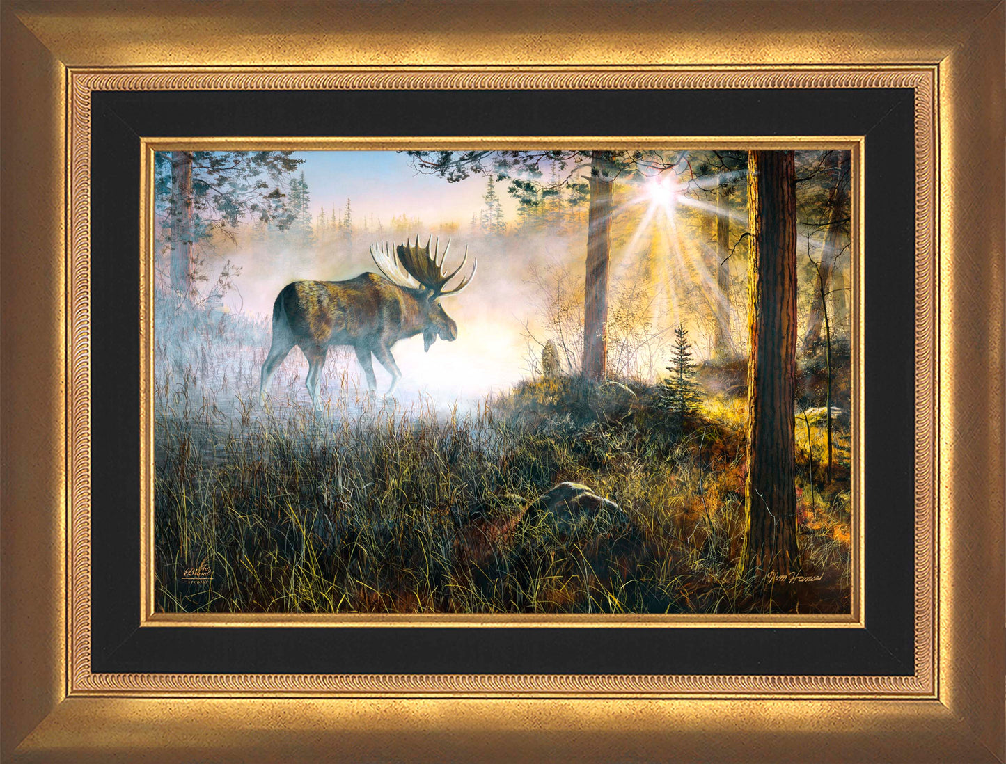 Walk In The Mist - Limited Edition Canvas