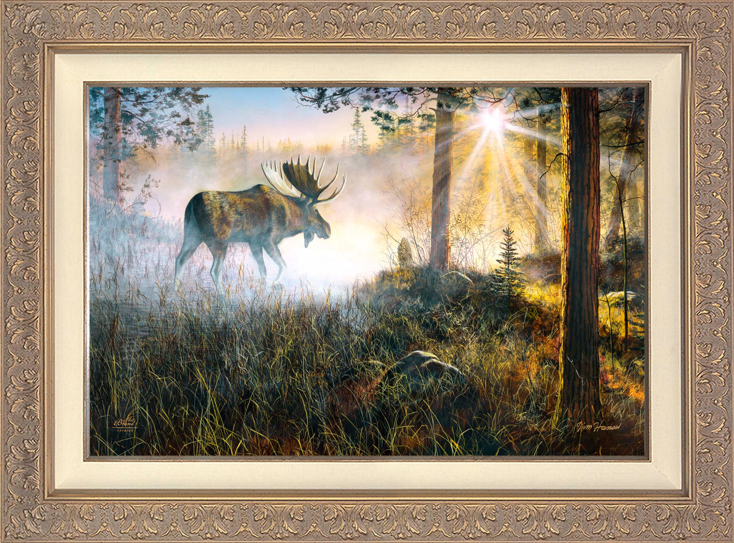 Walk In The Mist - Limited Edition Canvas