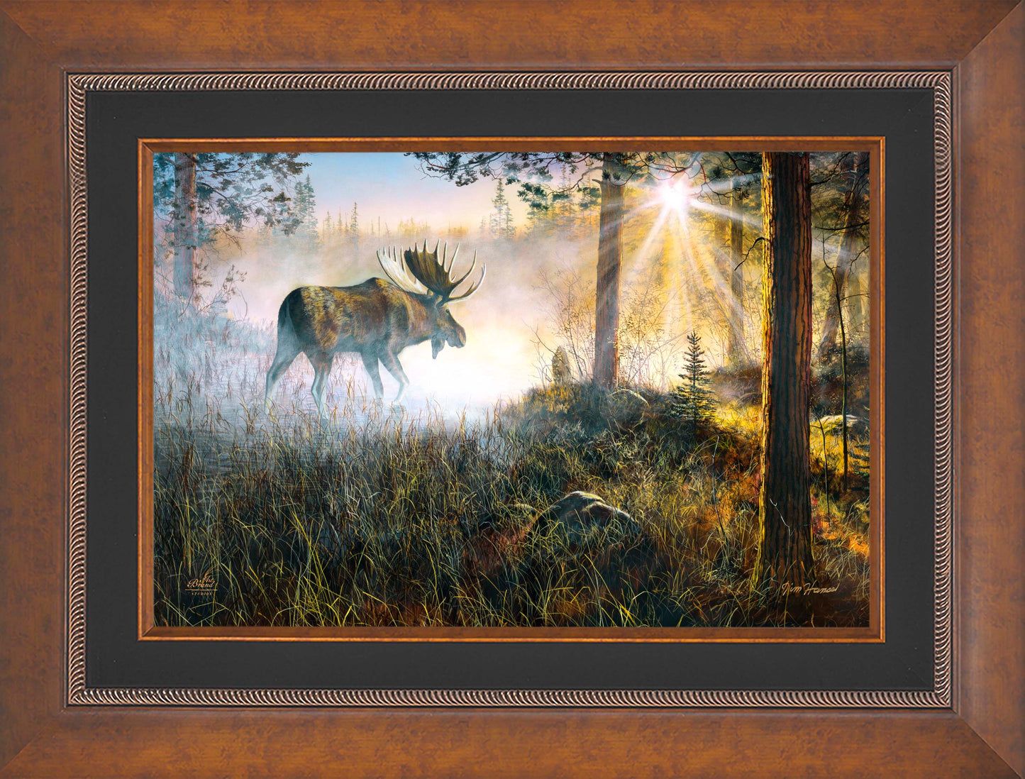 Walk In The Mist - Limited Edition Canvas