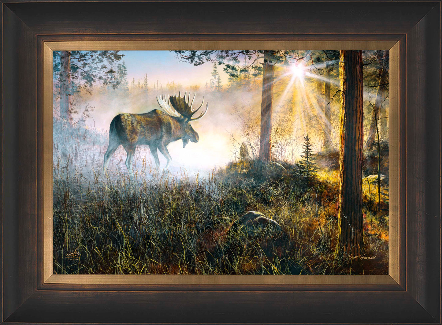 Walk In The Mist - Limited Edition Canvas