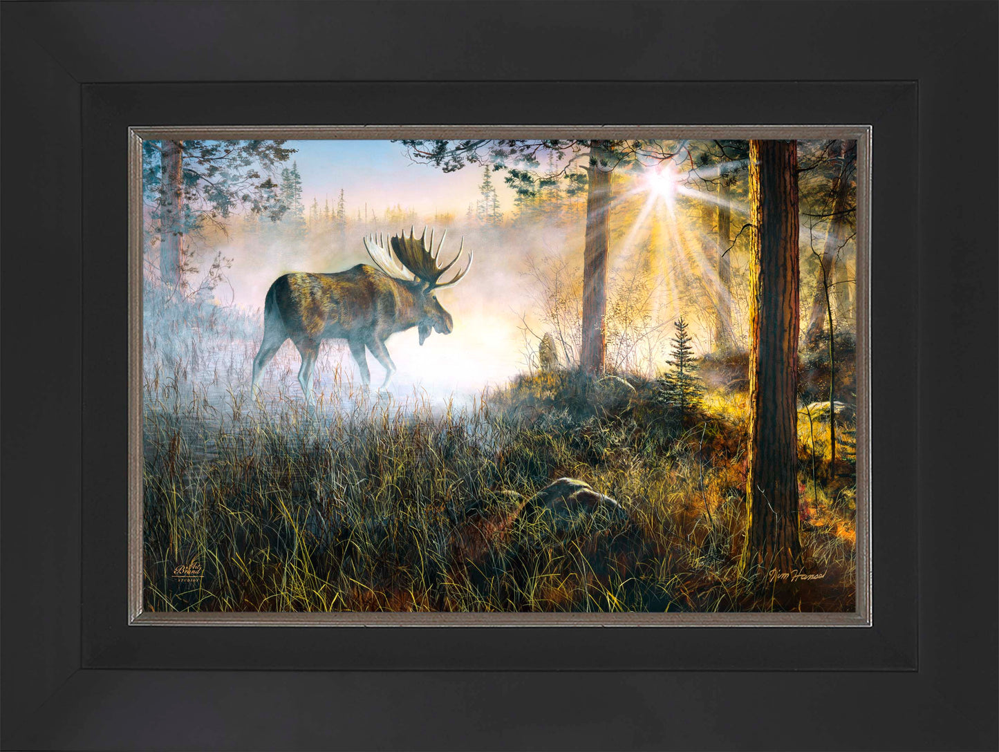 Walk In The Mist - Limited Edition Canvas
