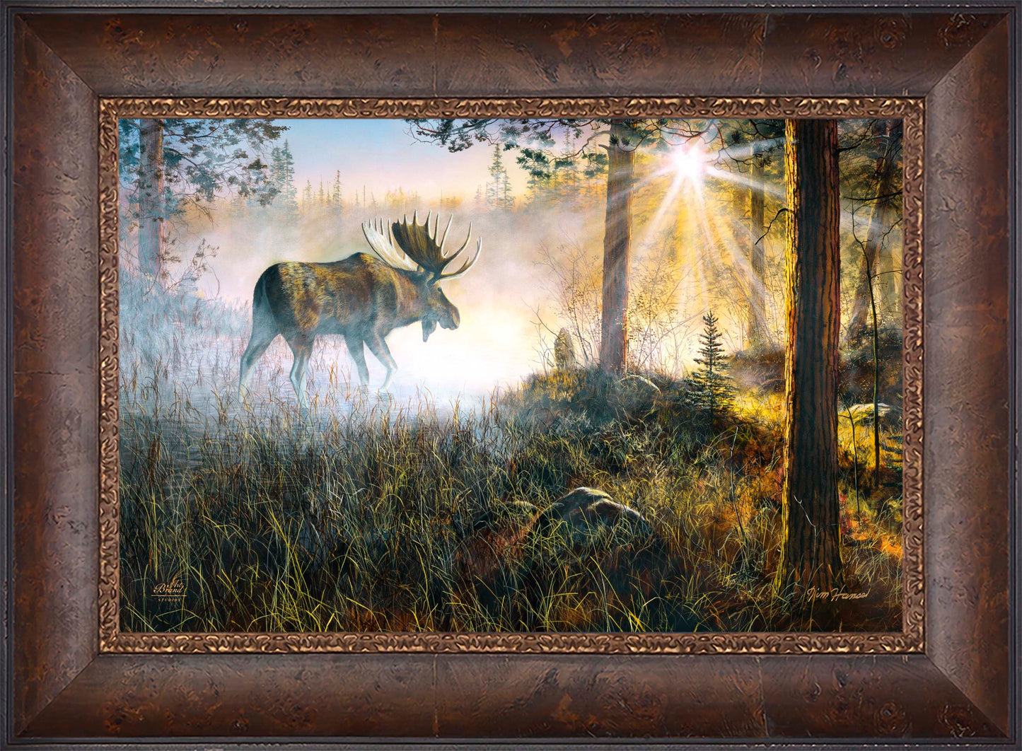 Walk In The Mist - Limited Edition Canvas
