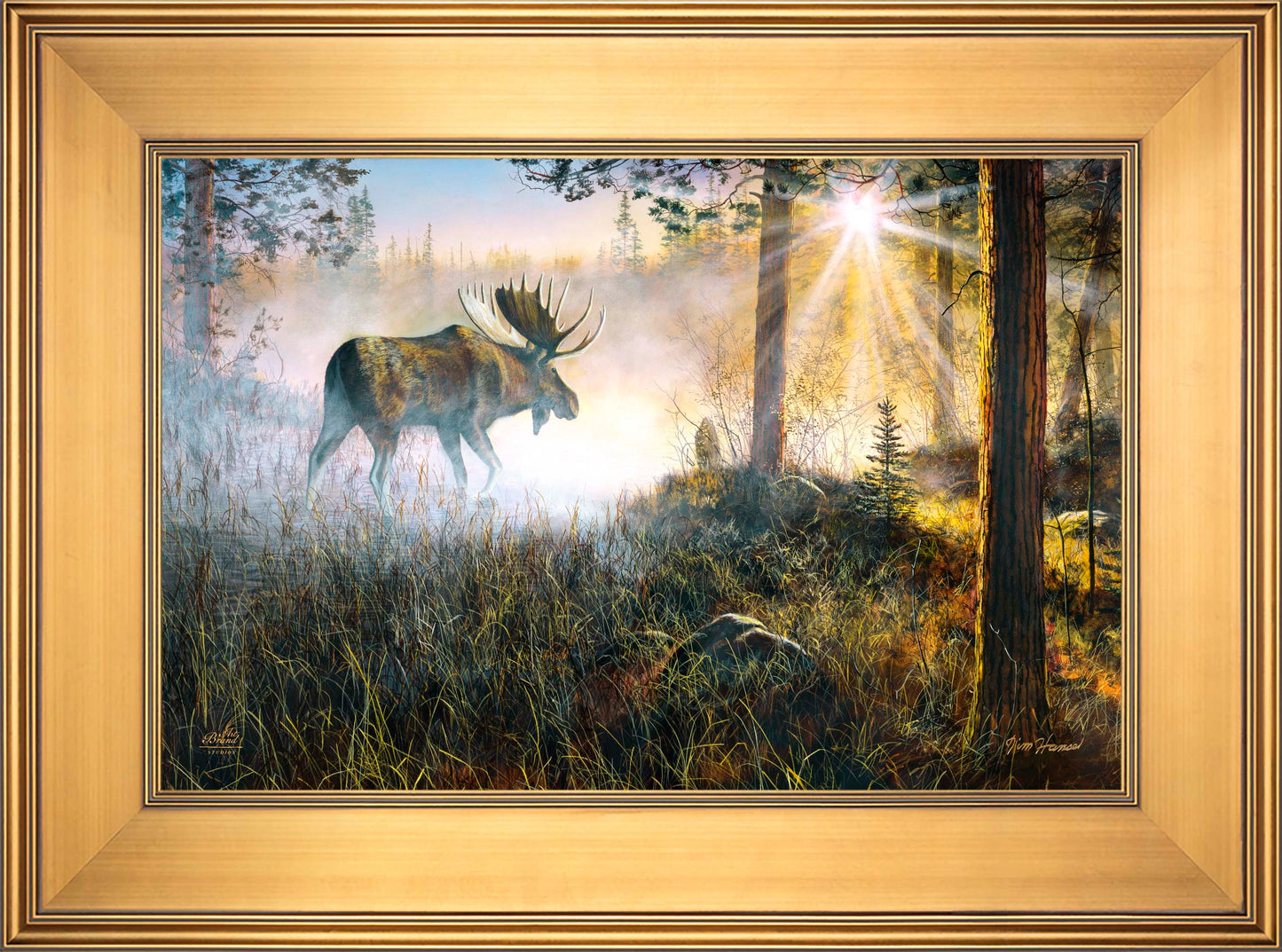 Walk In The Mist - Limited Edition Canvas