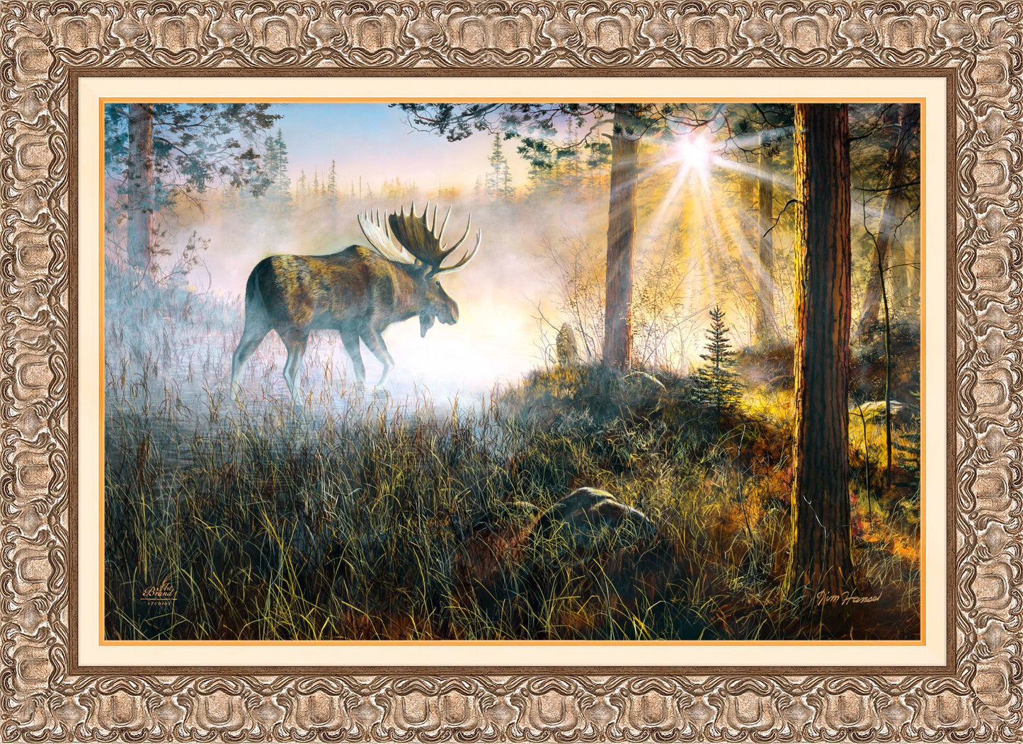 Walk In The Mist - Limited Edition Canvas