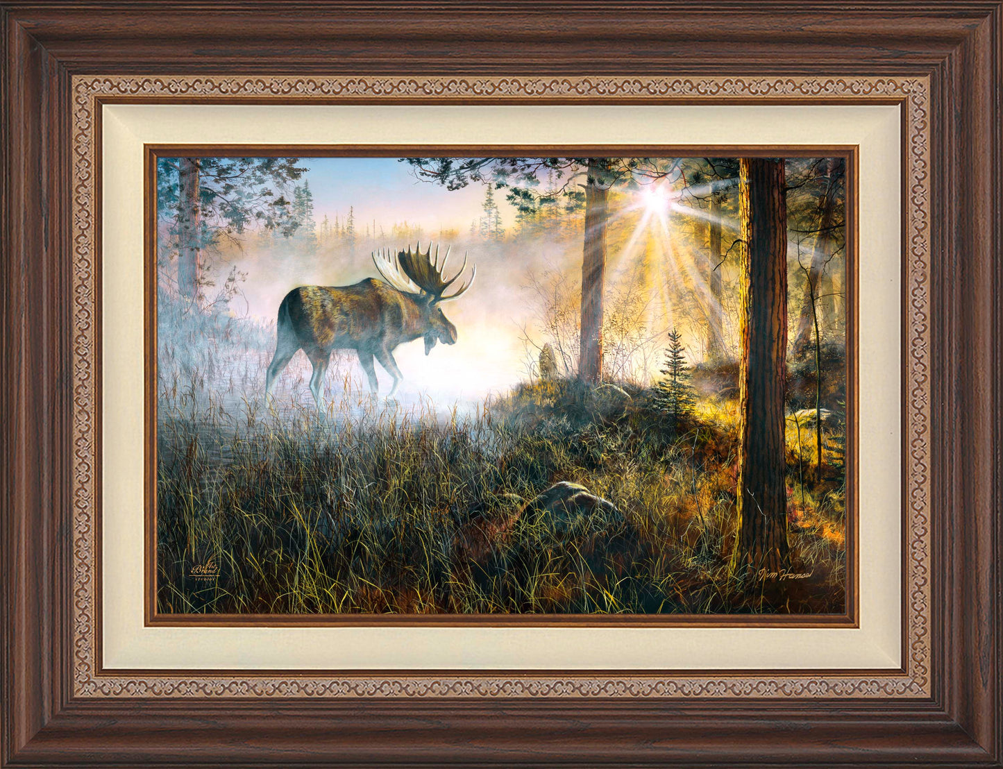 Walk In The Mist - Limited Edition Canvas