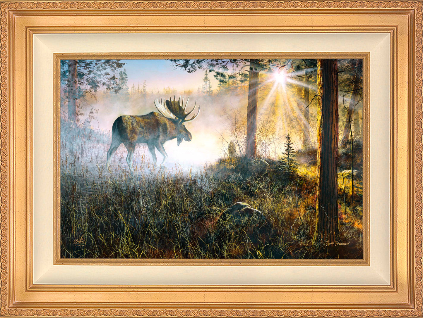 Walk In The Mist - Limited Edition Canvas