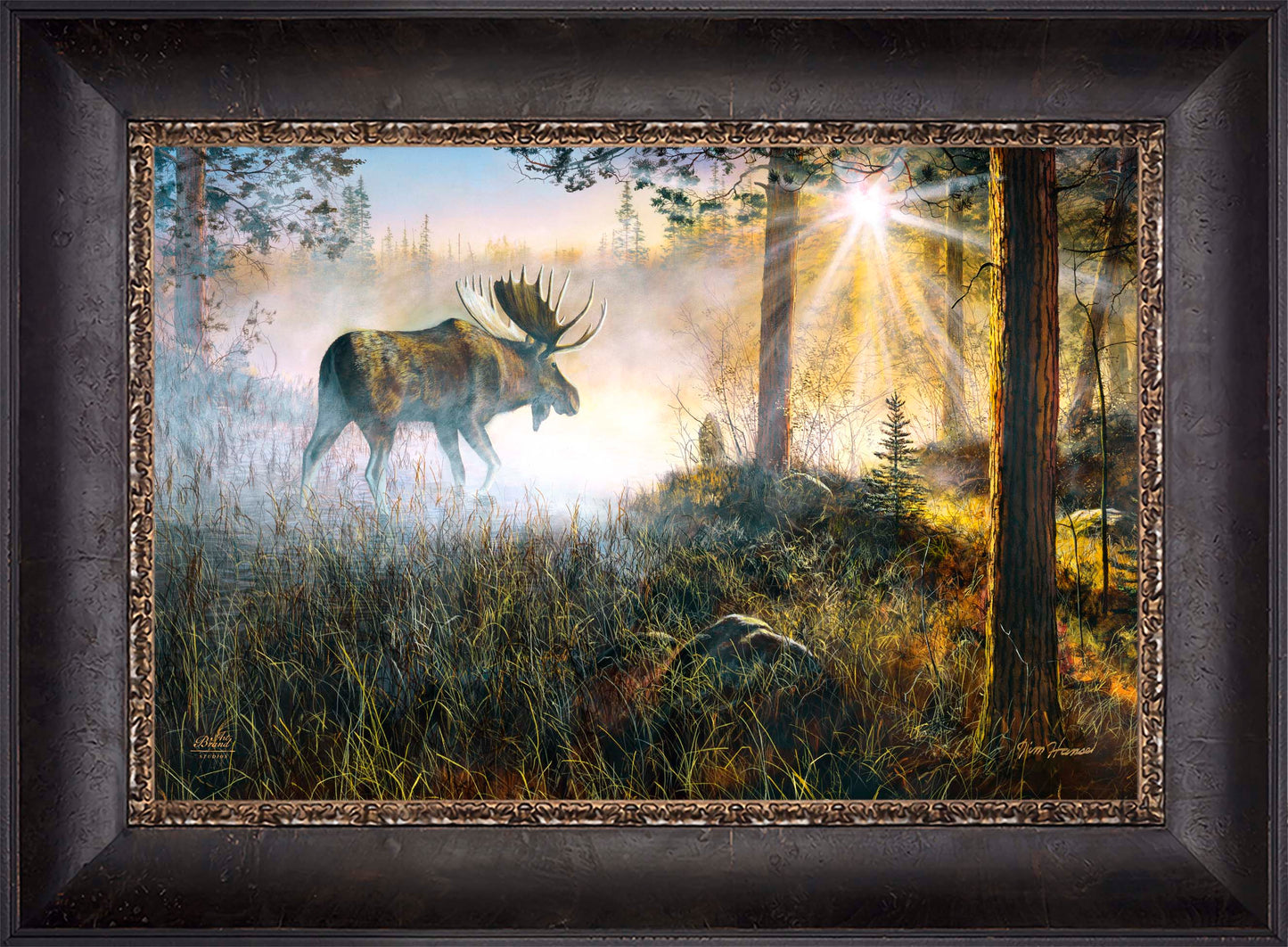 Walk In The Mist - Limited Edition Canvas