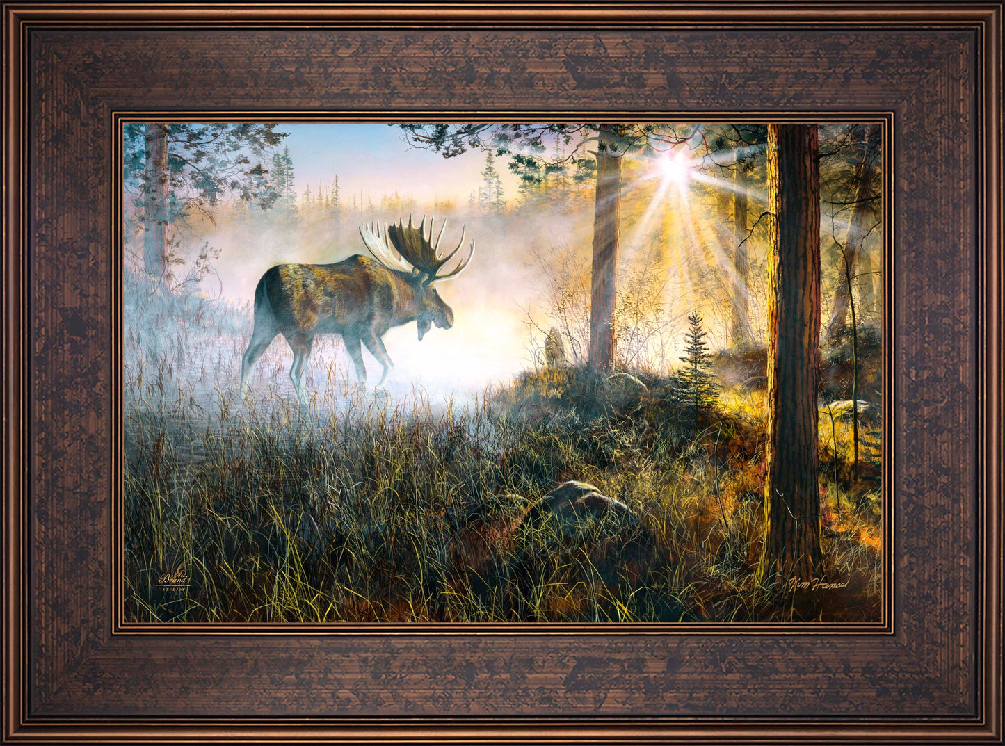 Walk In The Mist - Limited Edition Canvas
