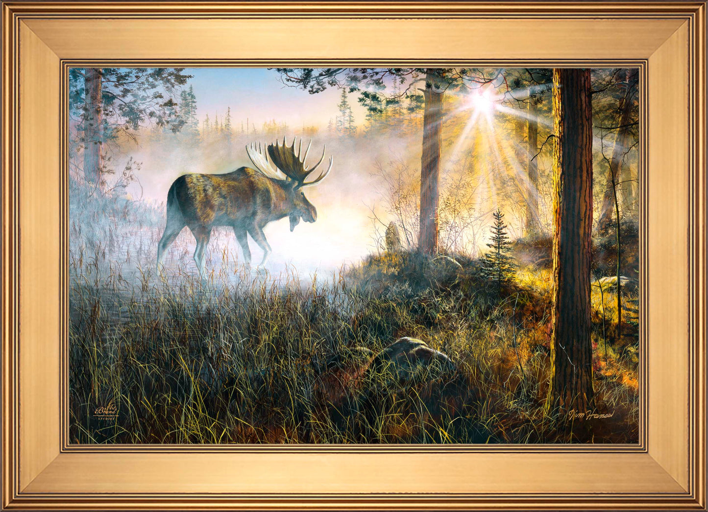 Walk In The Mist - Limited Edition Canvas