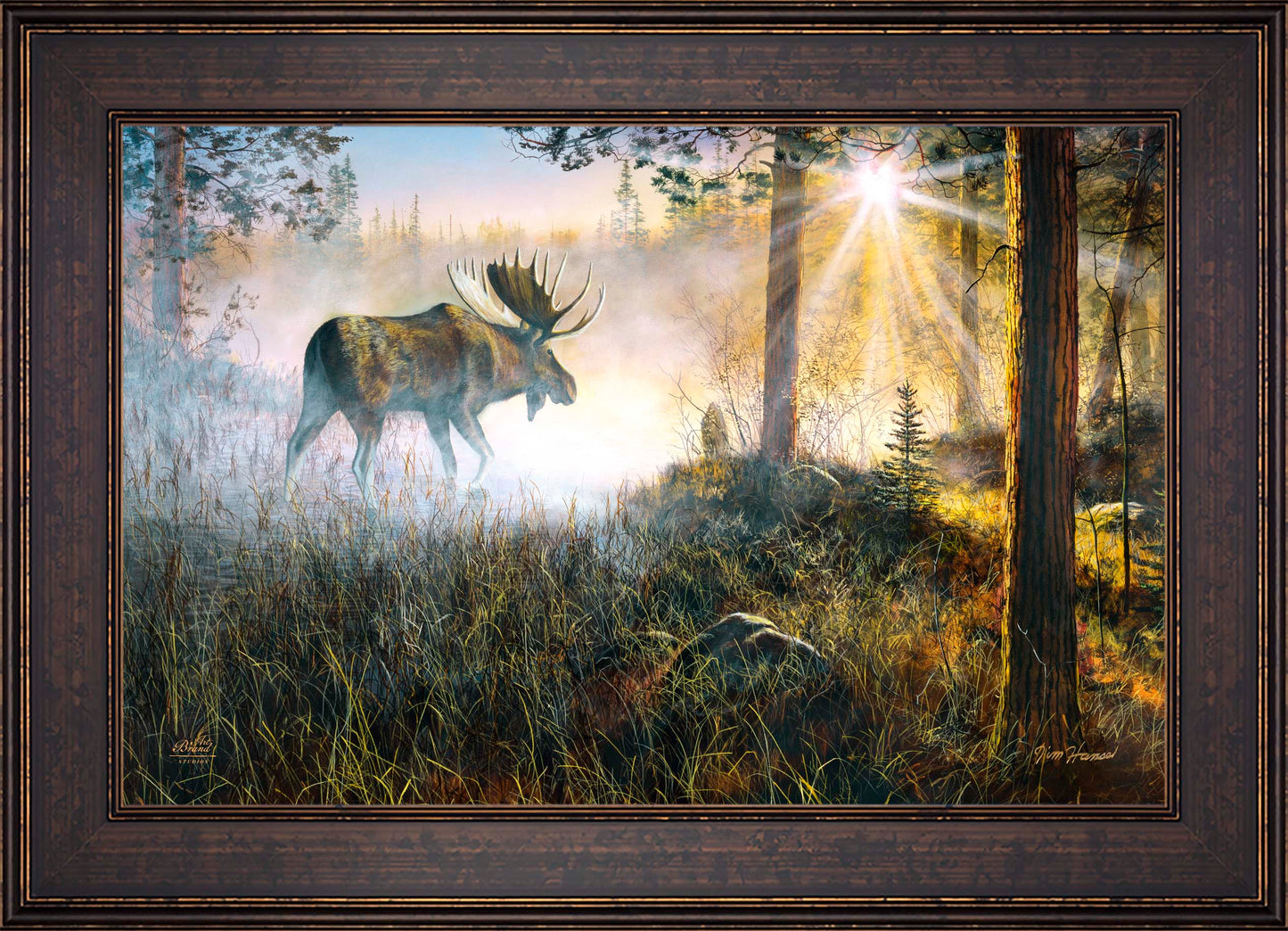 Walk In The Mist - Limited Edition Canvas