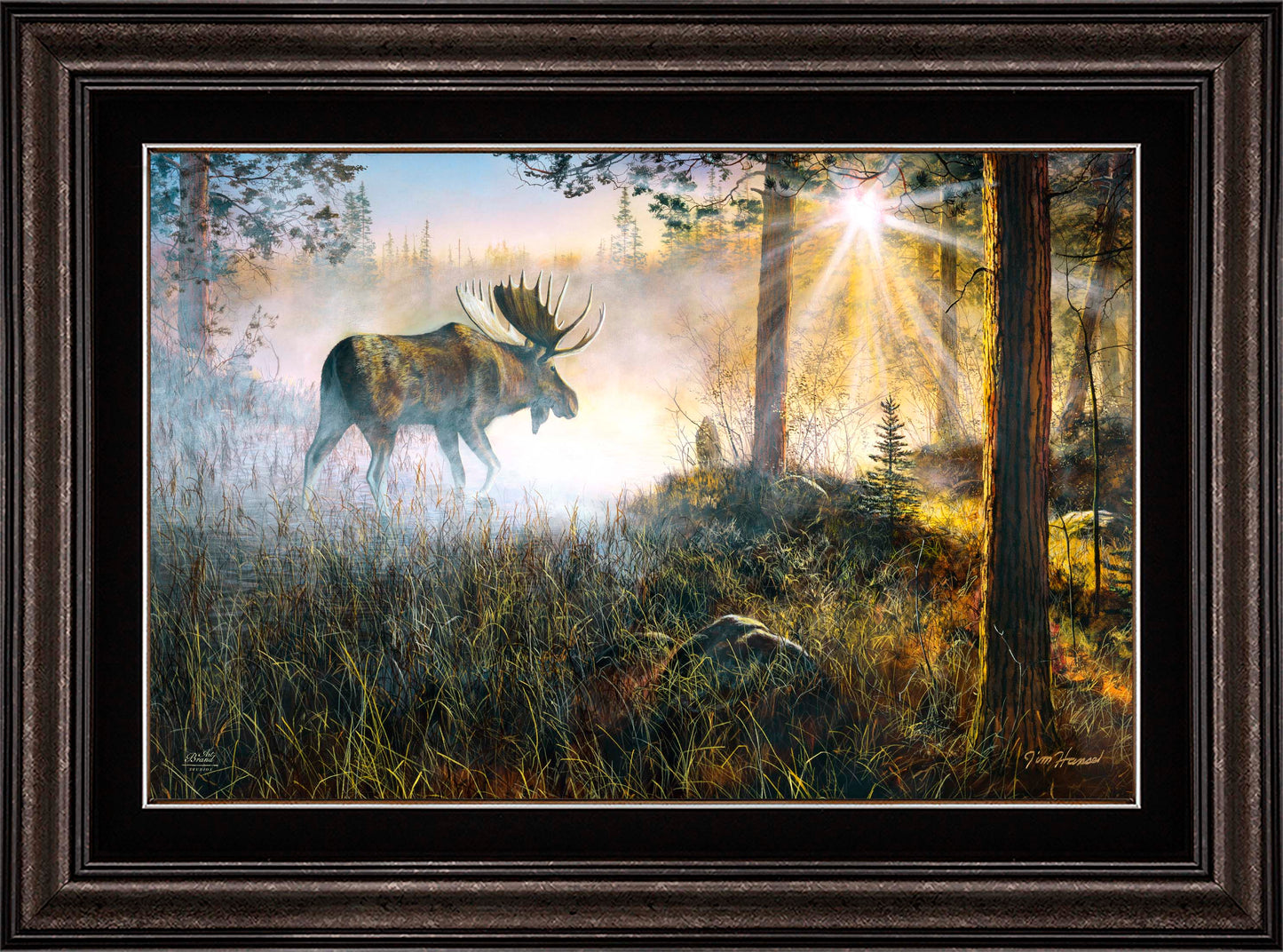 Walk In The Mist - Limited Edition Canvas