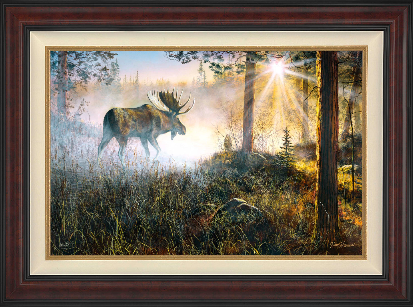 Walk In The Mist - Limited Edition Canvas