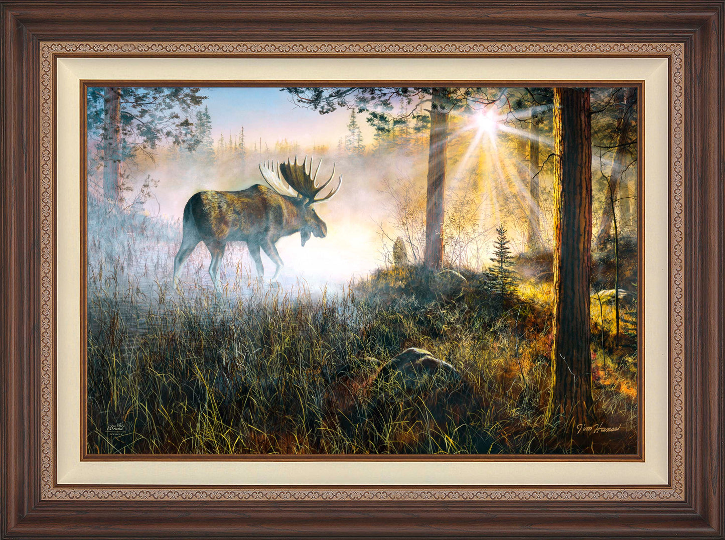 Walk In The Mist - Limited Edition Canvas