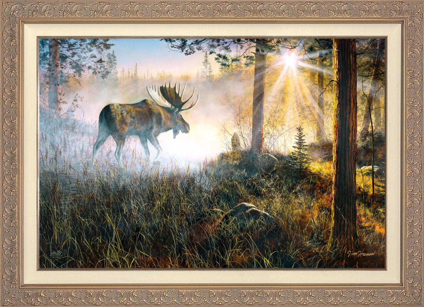 Walk In The Mist - Limited Edition Canvas