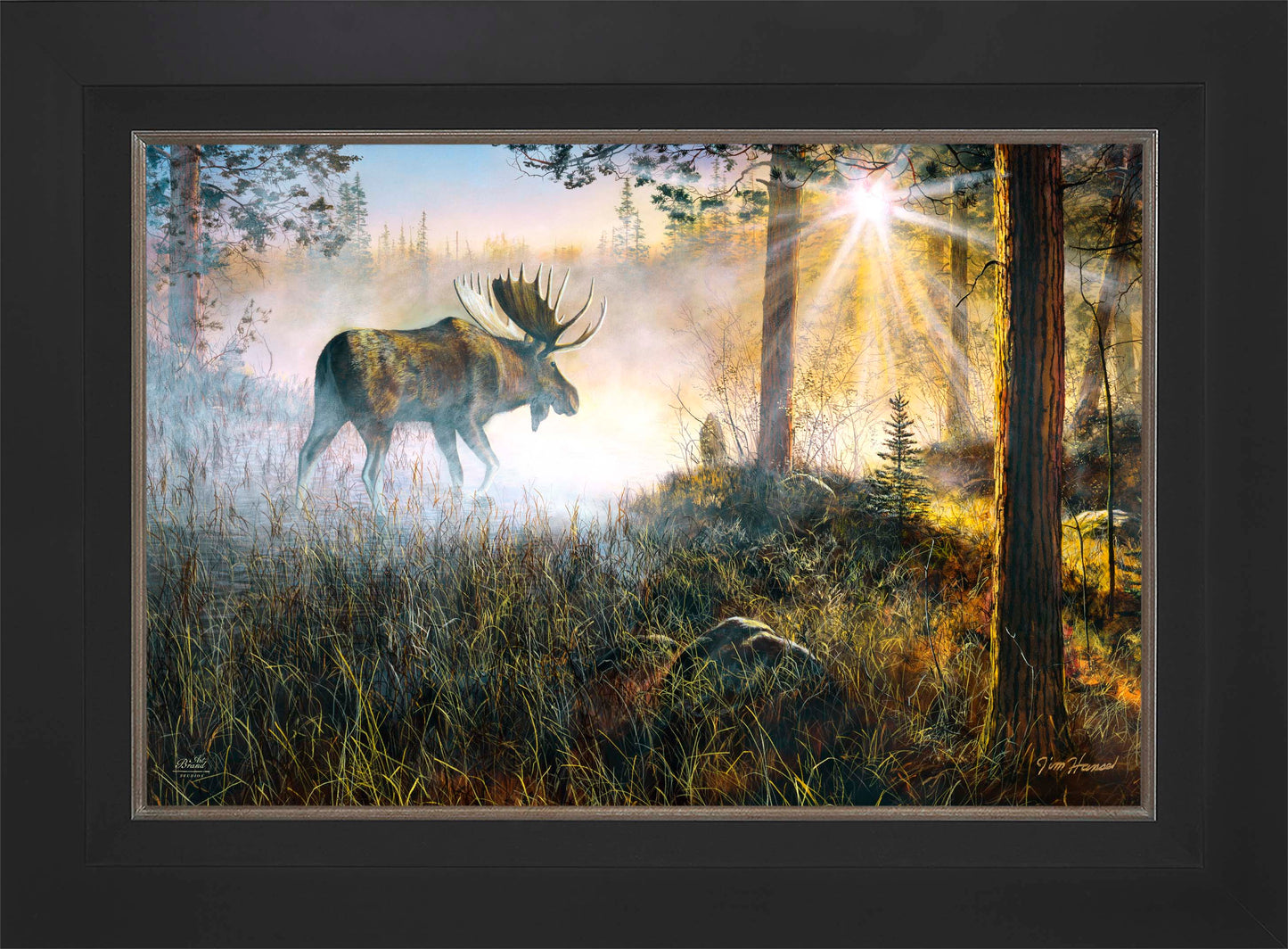Walk In The Mist - Limited Edition Canvas
