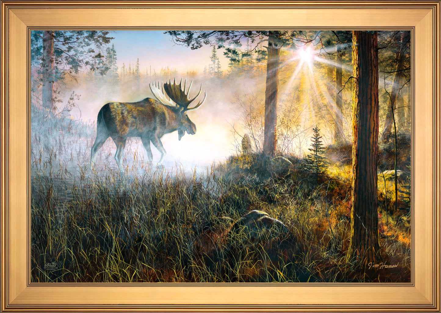 Walk In The Mist - Limited Edition Canvas