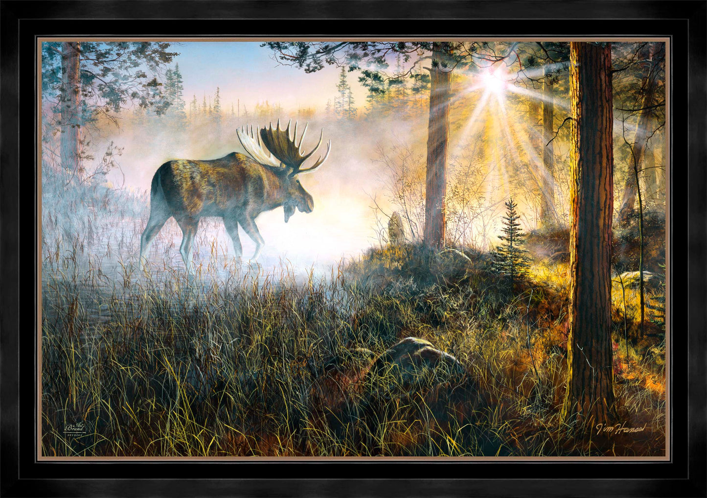 Walk In The Mist - Limited Edition Canvas