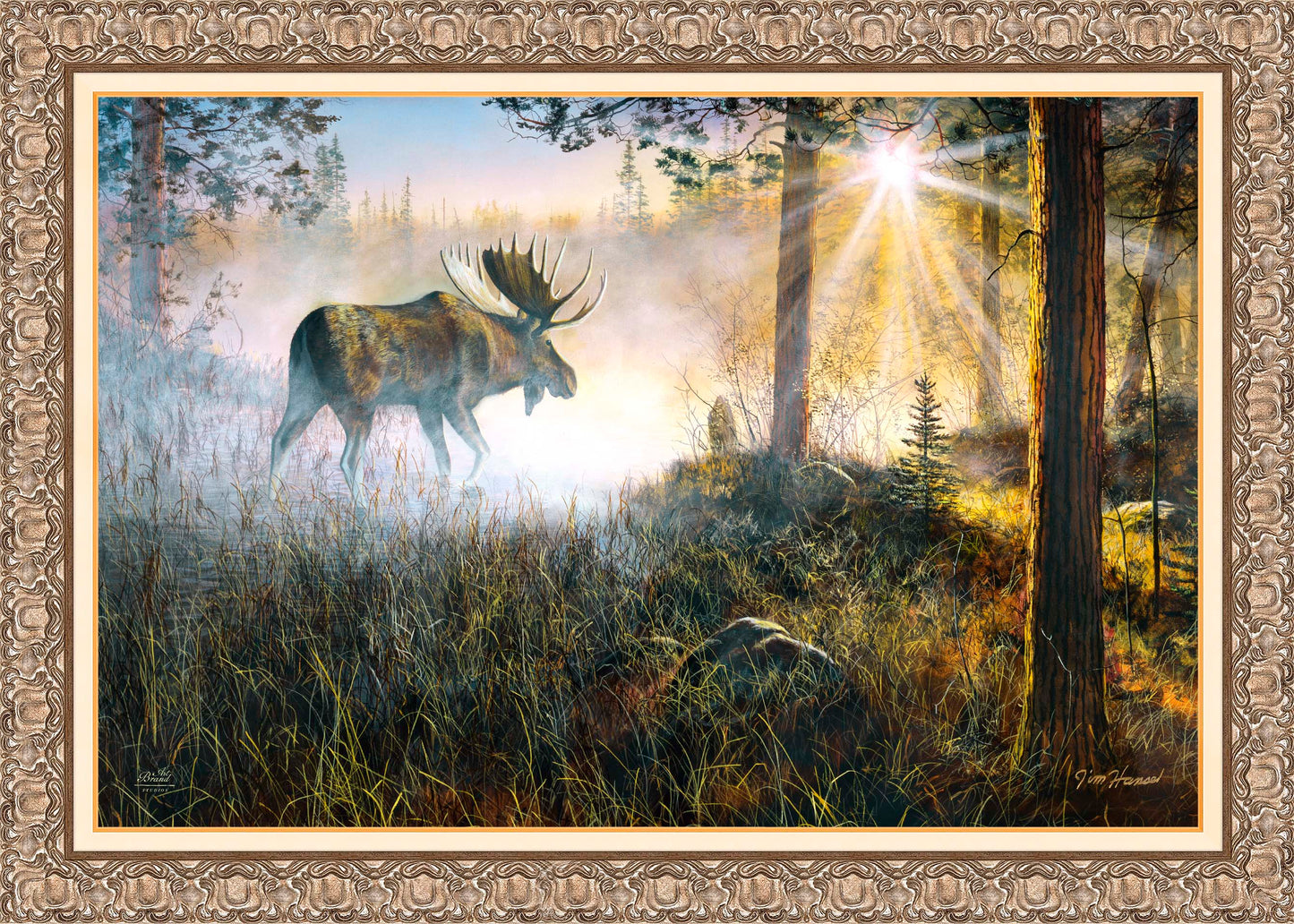 Walk In The Mist - Limited Edition Canvas