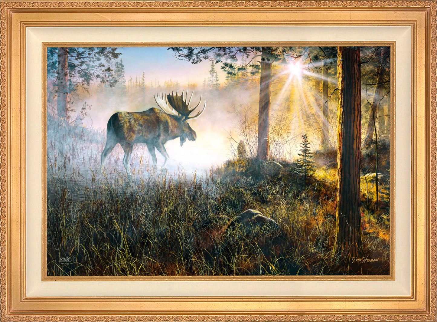 Walk In The Mist - Limited Edition Canvas