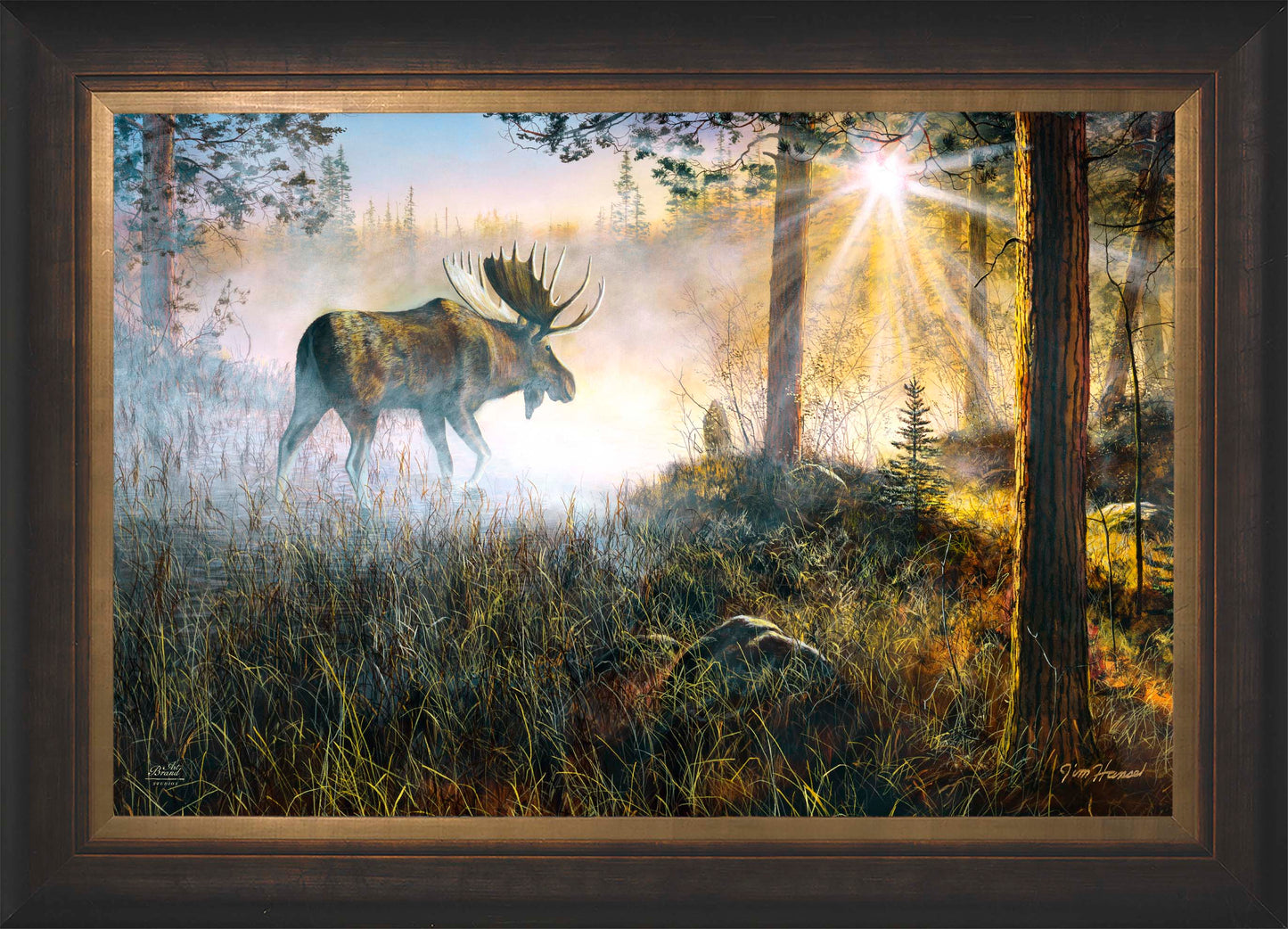 Walk In The Mist - Limited Edition Canvas