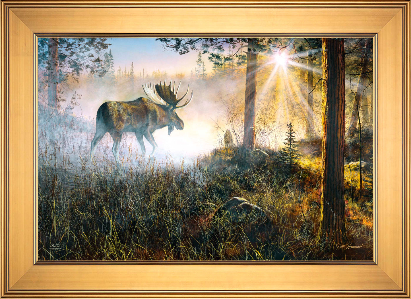 Walk In The Mist - Limited Edition Canvas