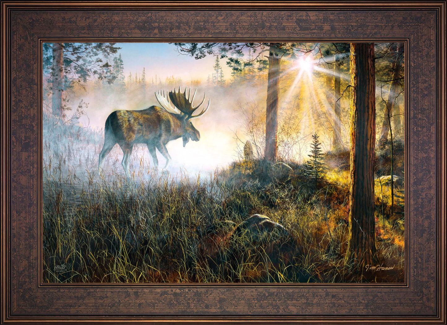 Walk In The Mist - Limited Edition Canvas
