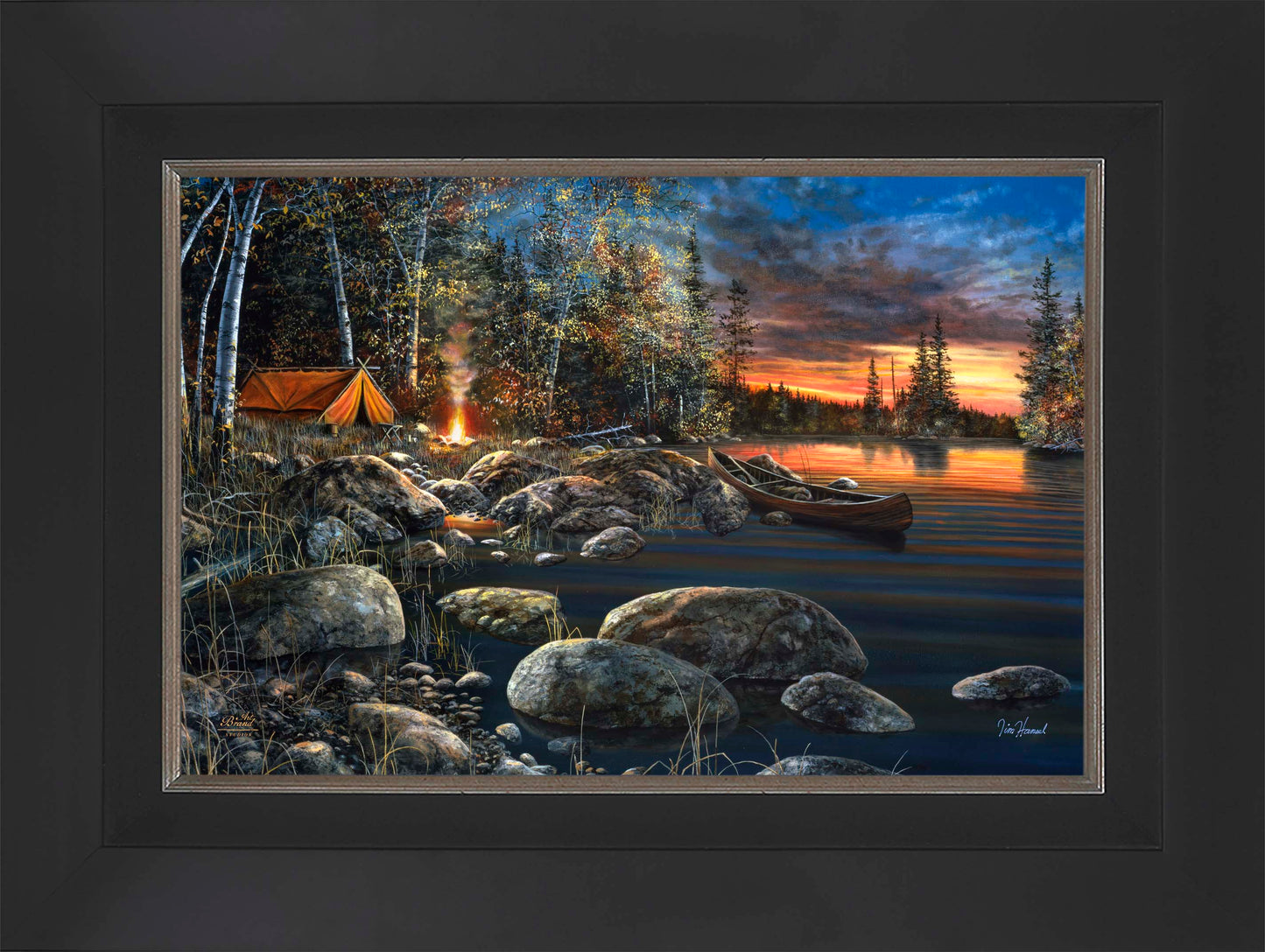 Twilight Fire - Limited Edition Canvas