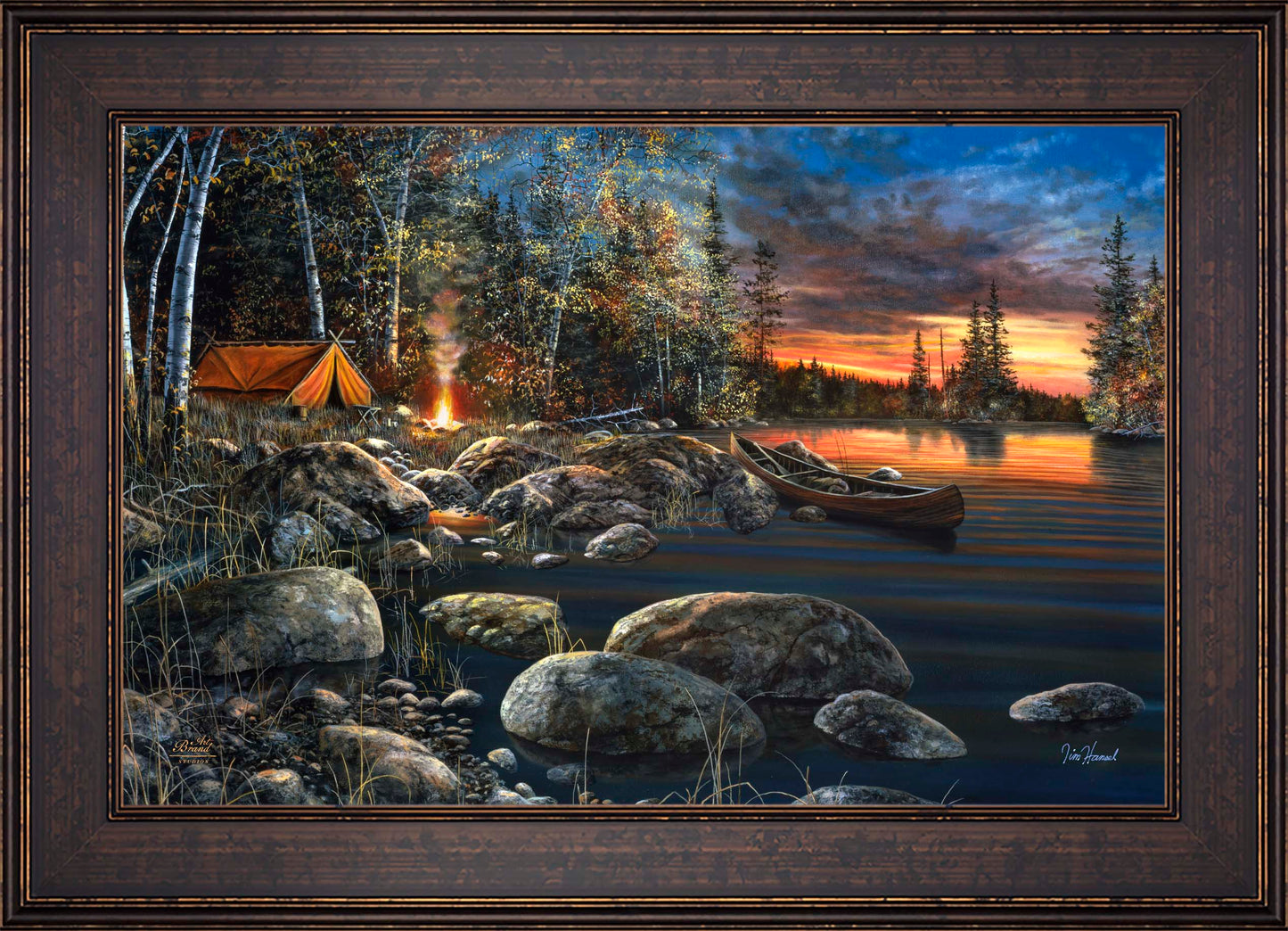 Twilight Fire - Limited Edition Canvas