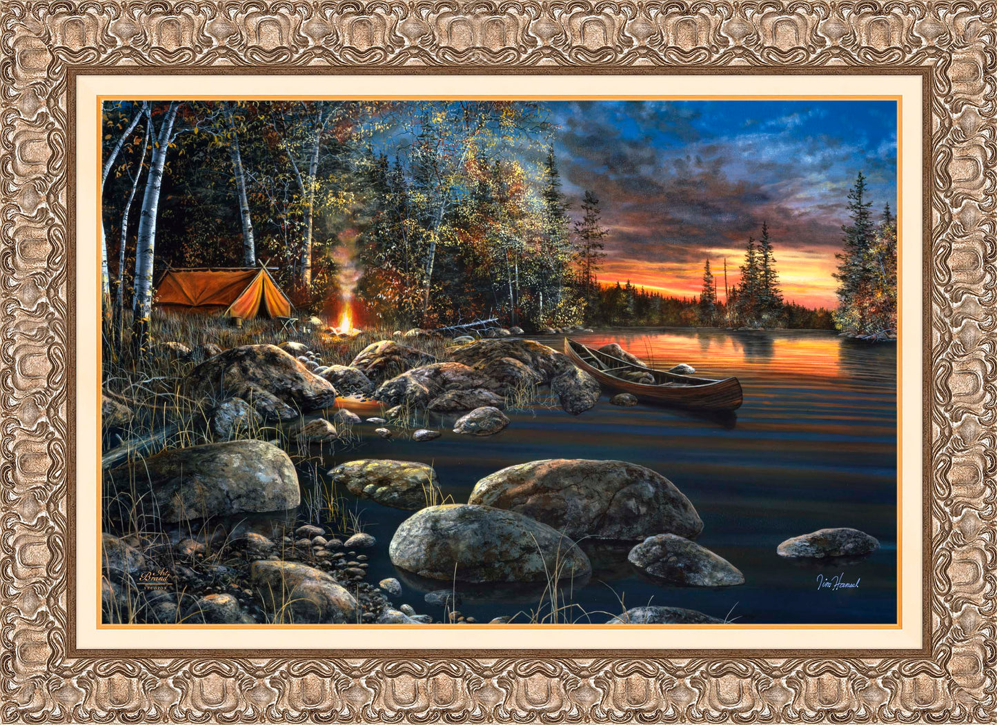 Twilight Fire - Limited Edition Canvas
