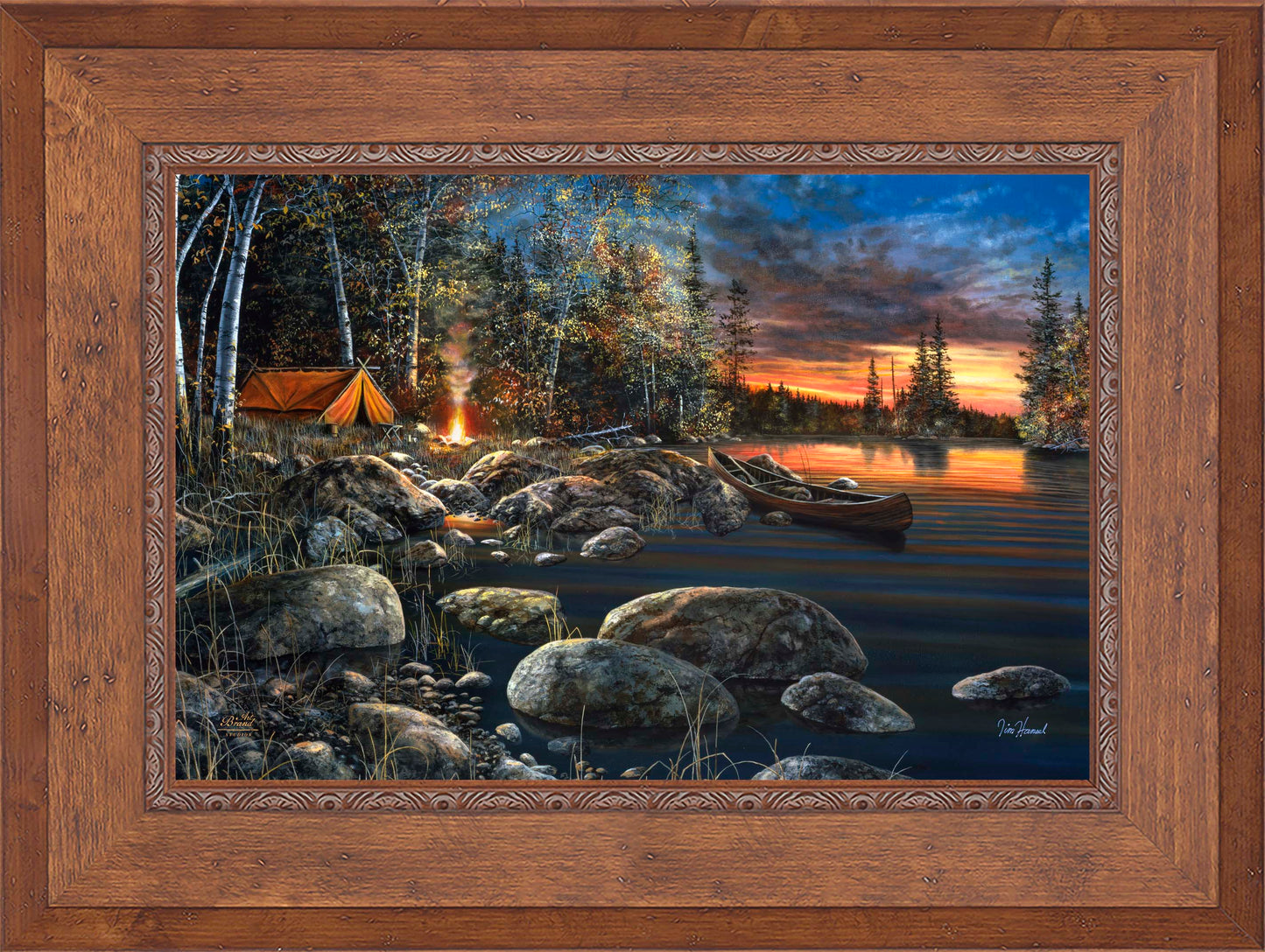 Twilight Fire - Limited Edition Canvas