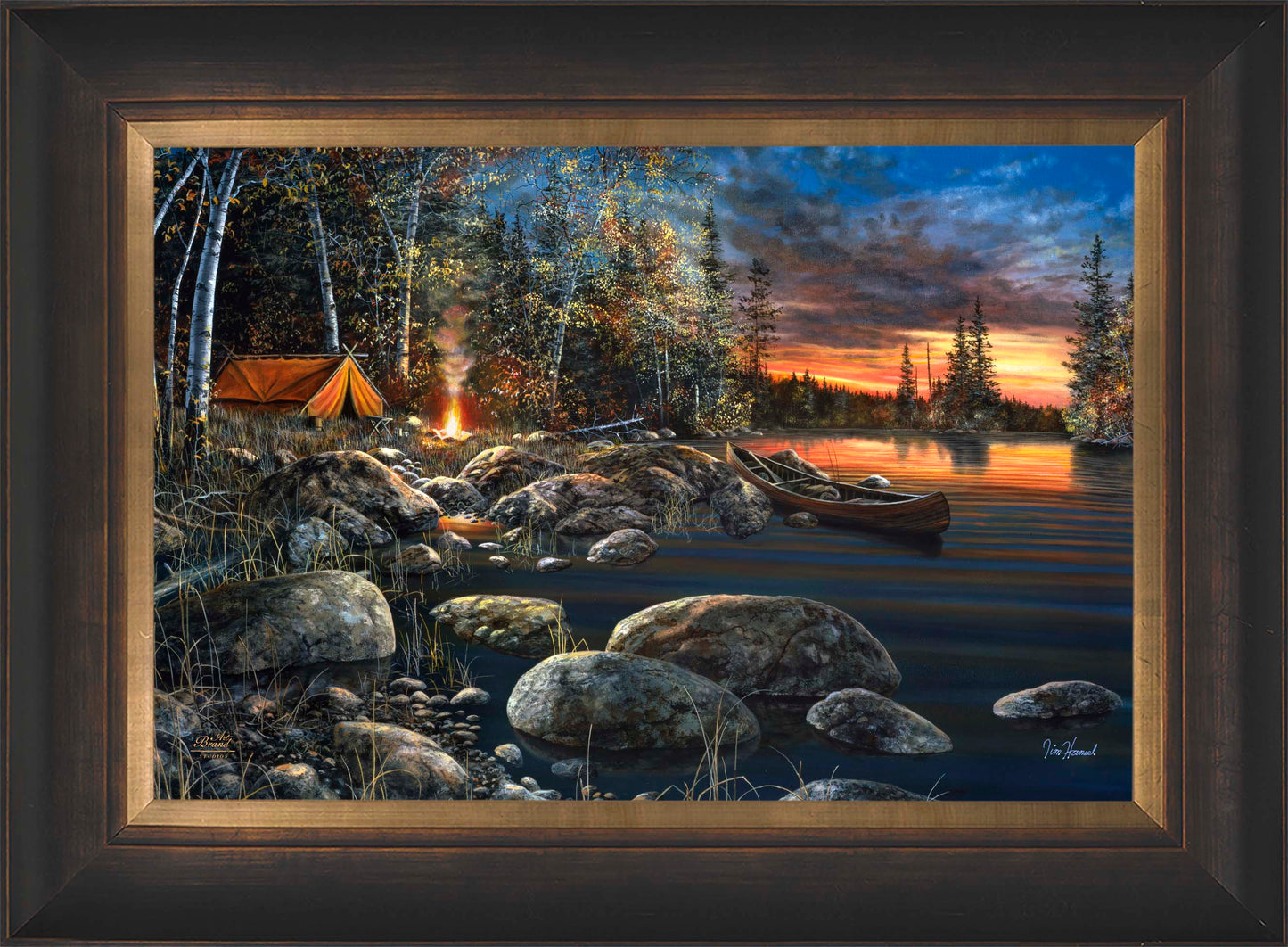Twilight Fire - Limited Edition Canvas
