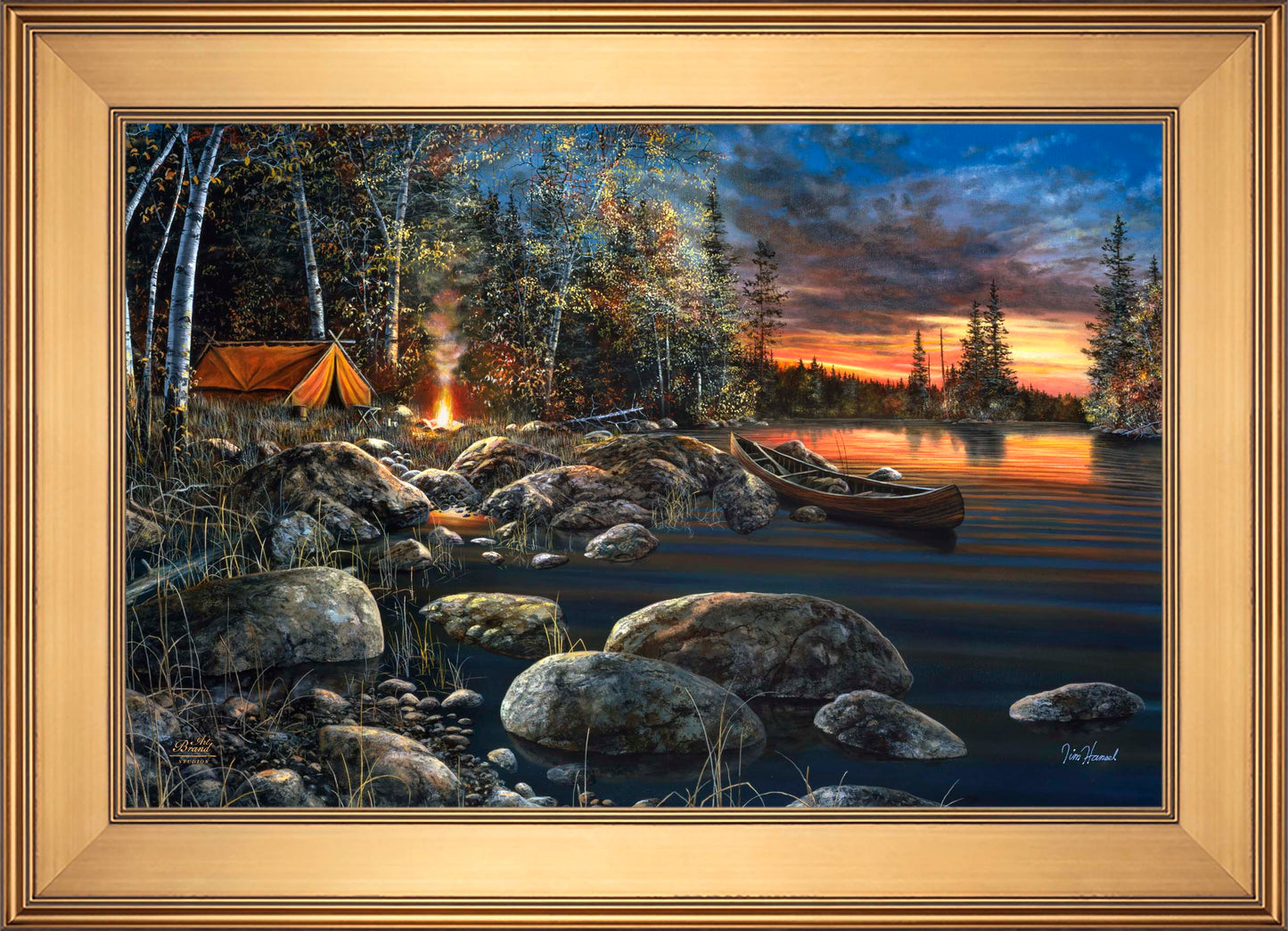 Twilight Fire - Limited Edition Canvas