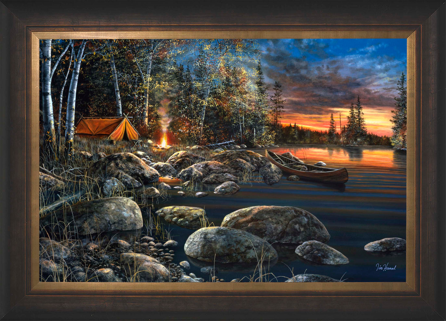 Twilight Fire - Limited Edition Canvas